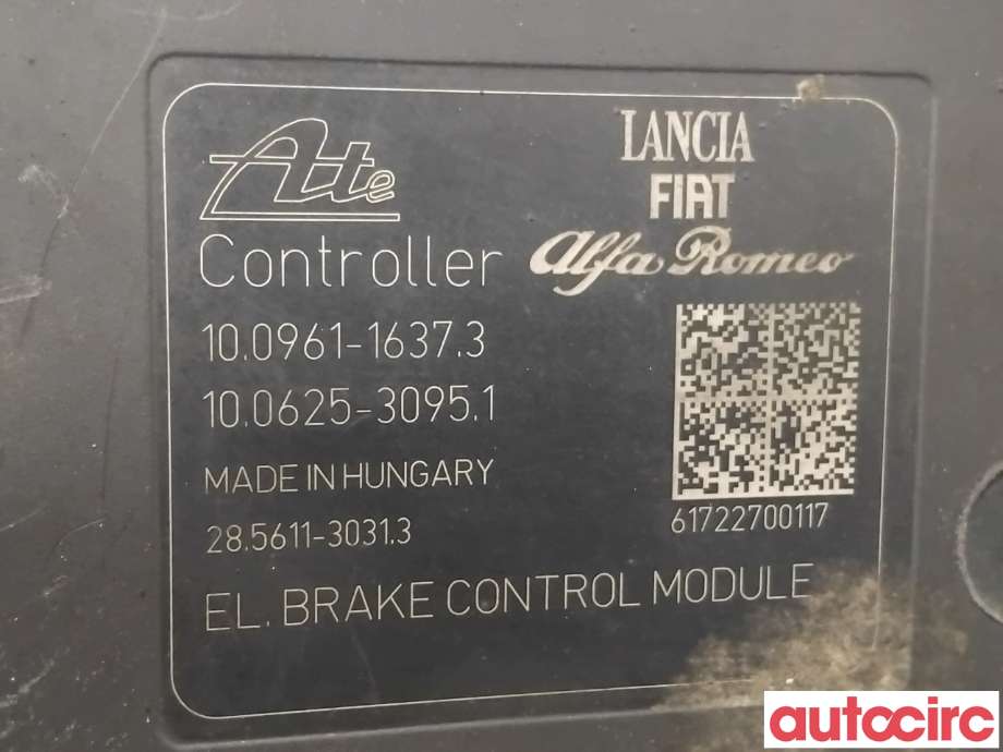 ABS sentral til Opel Combo D 2012-2018  (OPEL|95517800|100961-16373|52026358)