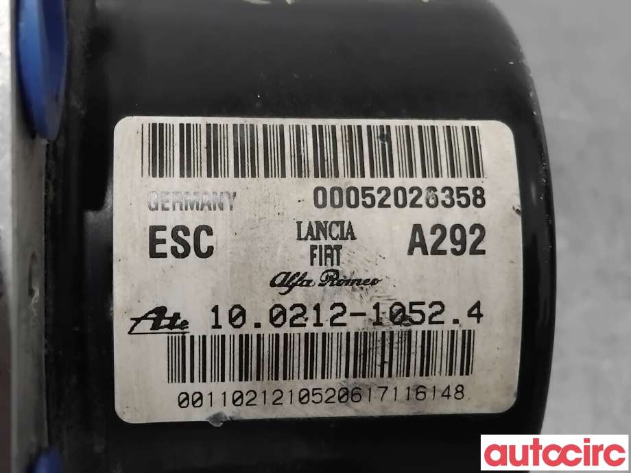 ABS sentral til Opel Combo D 2012-2018  (OPEL|95517800|100961-16373|52026358)
