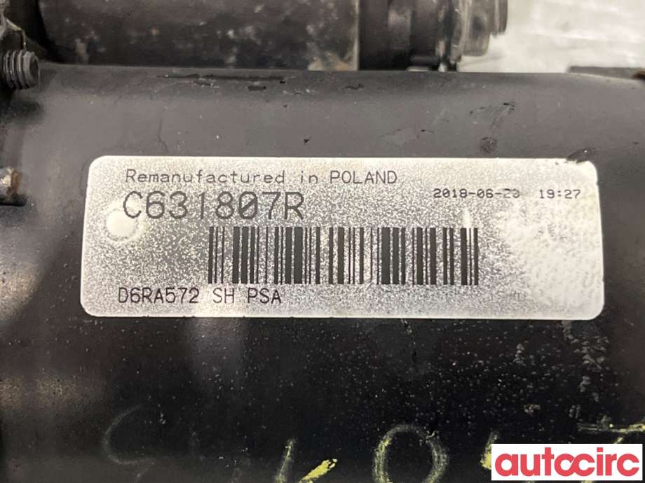 Starter til Peugeot 207 2006-2012  (PEUGEOT|5802CG|D6RA572)