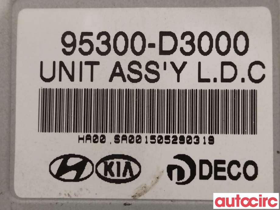 Styreenhet diverse til Hyundai Tucson 2015-2020 (HYUNDAI|95300D3000)