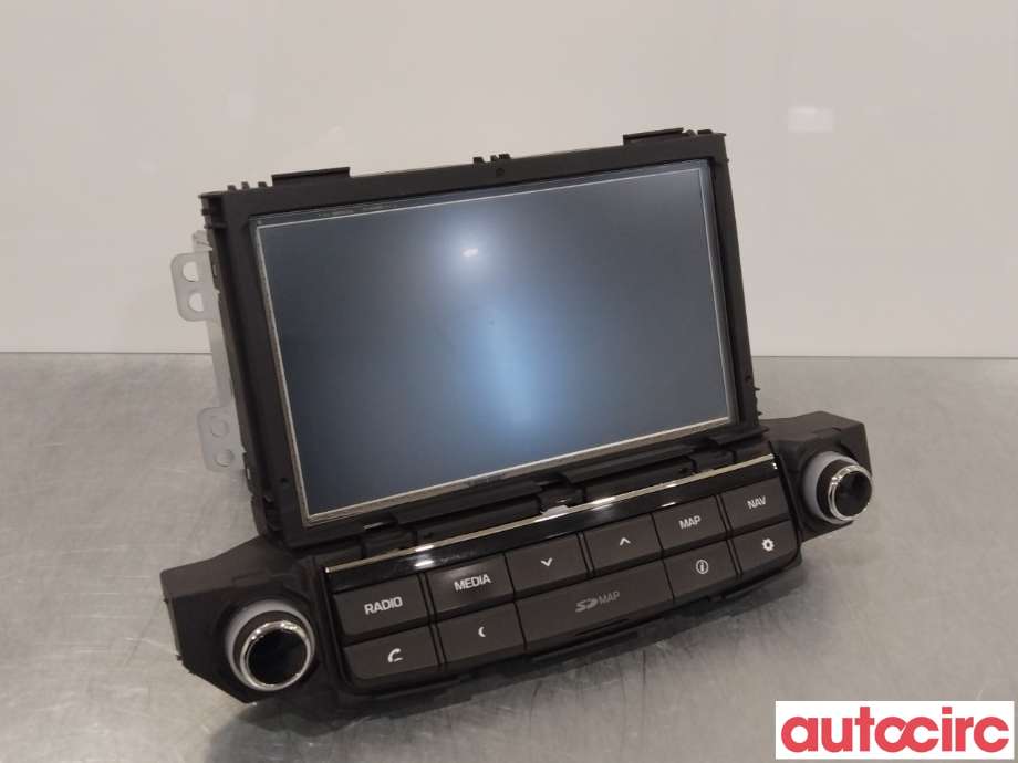 Multimedia display (MCU - Media Controller Unit) til Hyundai Tucson 2015-2020 (HYUNDAI|96560D70104X)