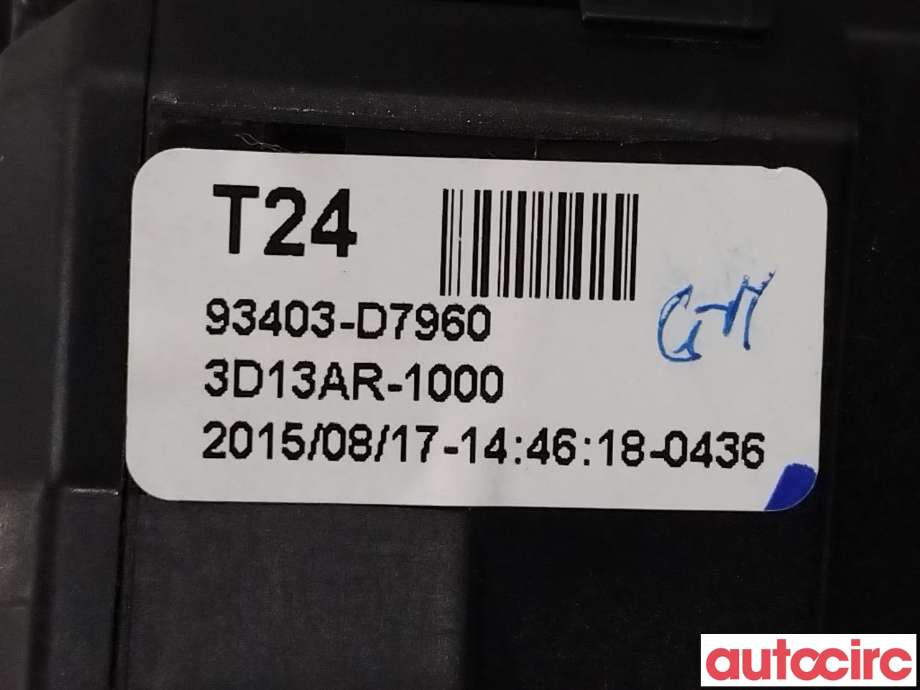 Bryter combi til Hyundai Tucson 2015-2020  (HYUNDAI|93403D7960)
