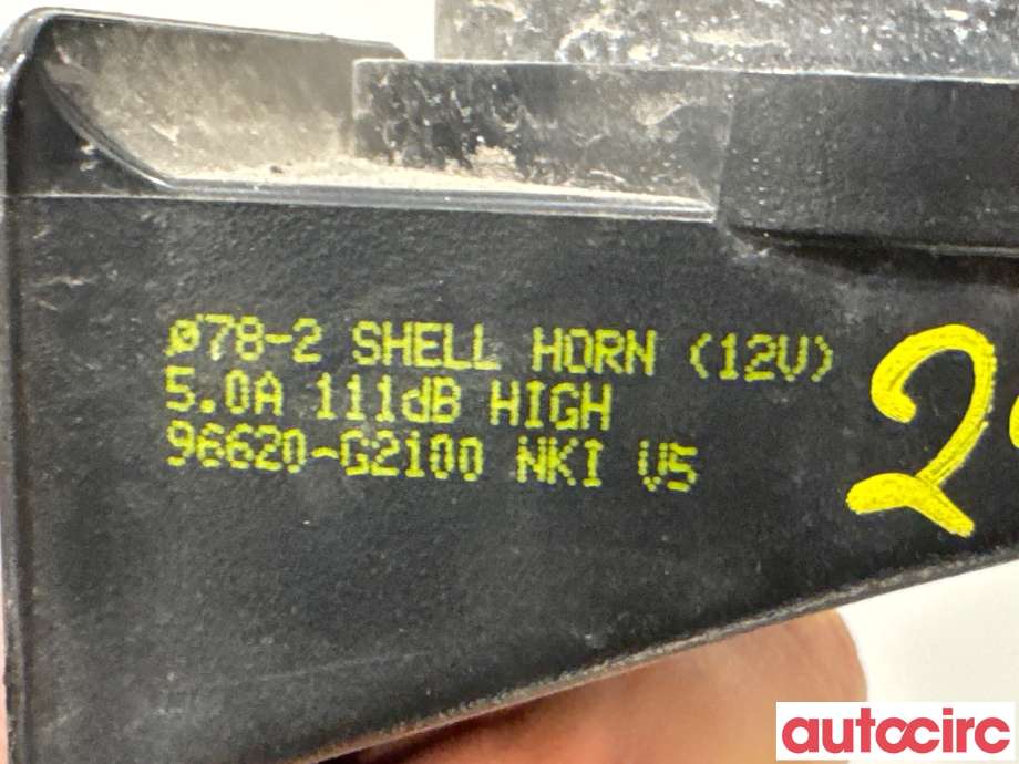 Horn/signalhorn til Hyundai Ioniq Electric 2019-->> (Fase 2)  (HYUNDAI|96620G2100||96620-G2100)