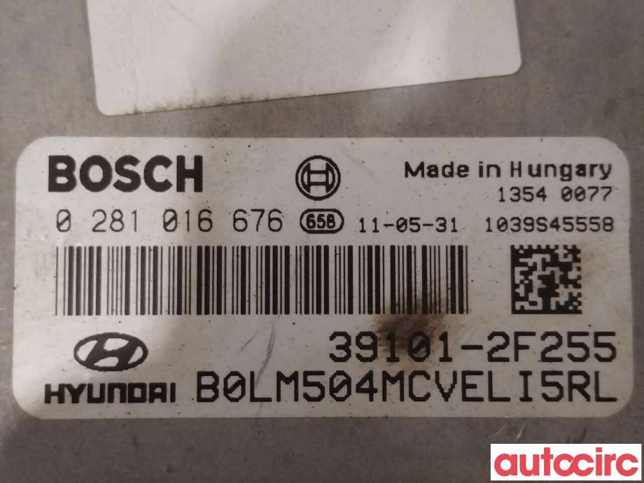 Styreenhet motor til Hyundai Ix35 2010-2015  (HYUNDAI|391012F255)
