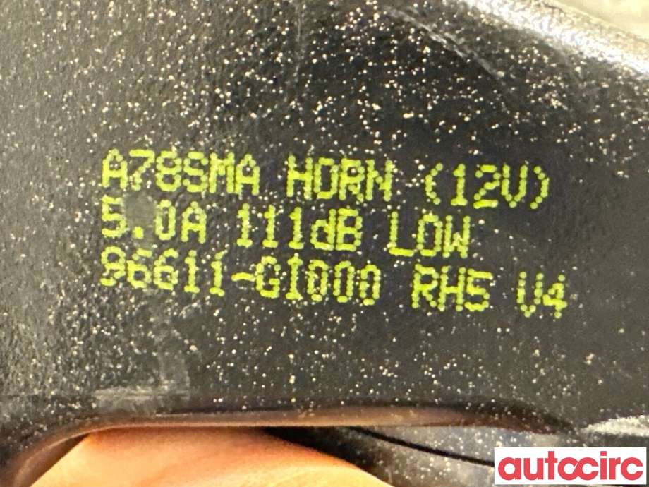 Horn/signalhorn til Hyundai Ioniq 5 2021-->>  (HYUNDAI|96611GI000||96611-GI000)