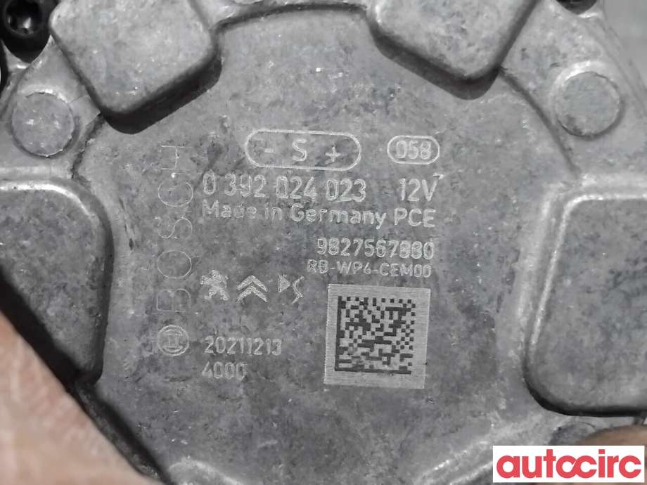 Sirkulasjonspumpe til Citroën C4, Spacetourer 2019-->>  (CITROEN|9827567880|0392024023)