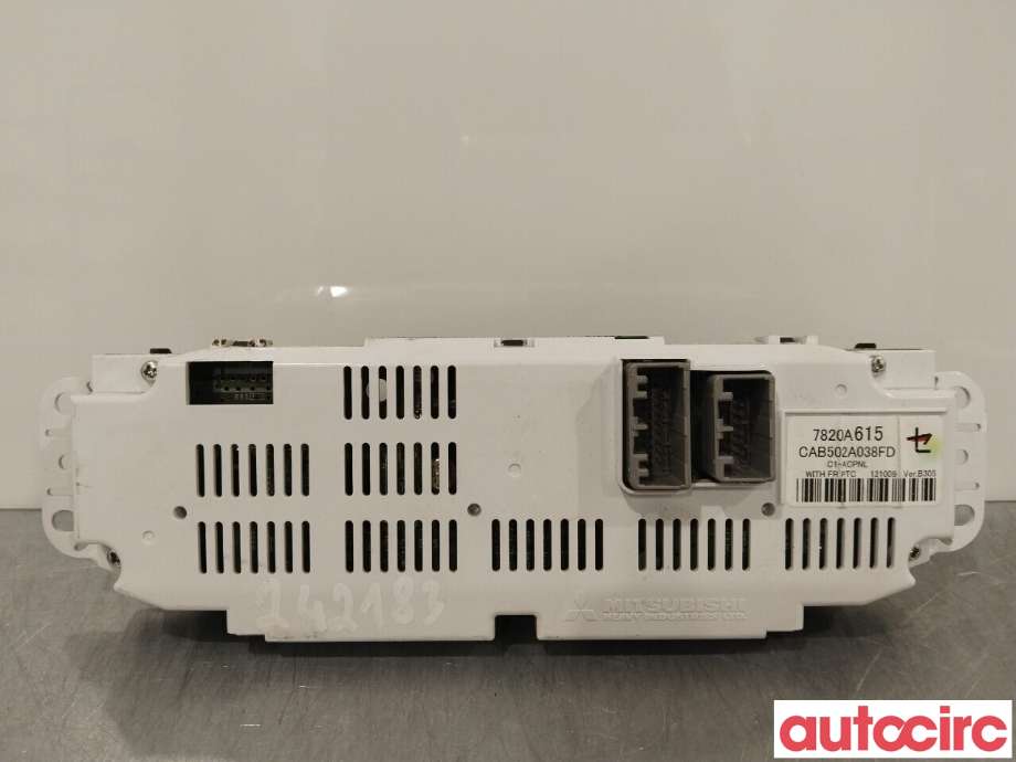 Varmeapparat betjening til Peugeot 4008 2012-2017  (PEUGEOT|1609729080|7820A615)