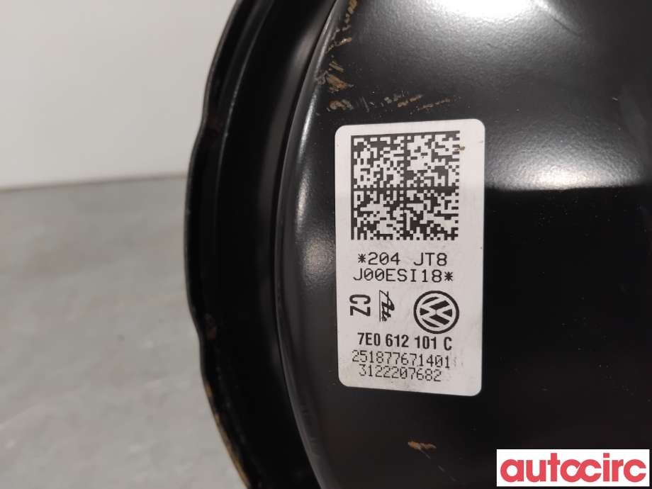 Bremsekraft-forsterker til VW Transporter / Caravelle 2009-2015 (Fase 2) (T5) (T5) (VOLKSWAGEN|7E0612105C||7E0612101C)