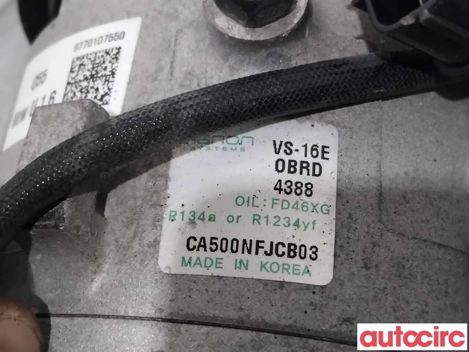Aircondition kompressor til Hyundai Tucson 2015-2020  (HYUNDAI|97701D7550|CA500NFJCB03|)