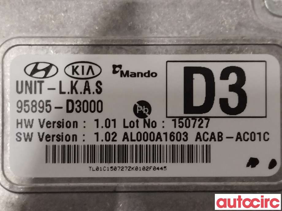 Kamera til Hyundai Tucson 2015-2020 (HYUNDAI|95895D7000|95895D3000)