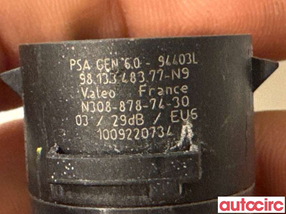 Parkeringssensor foran til Peugeot 208 2019-->> (Type II)  (PEUGEOT|1633559480|N308-878-74-30|9813348377)
