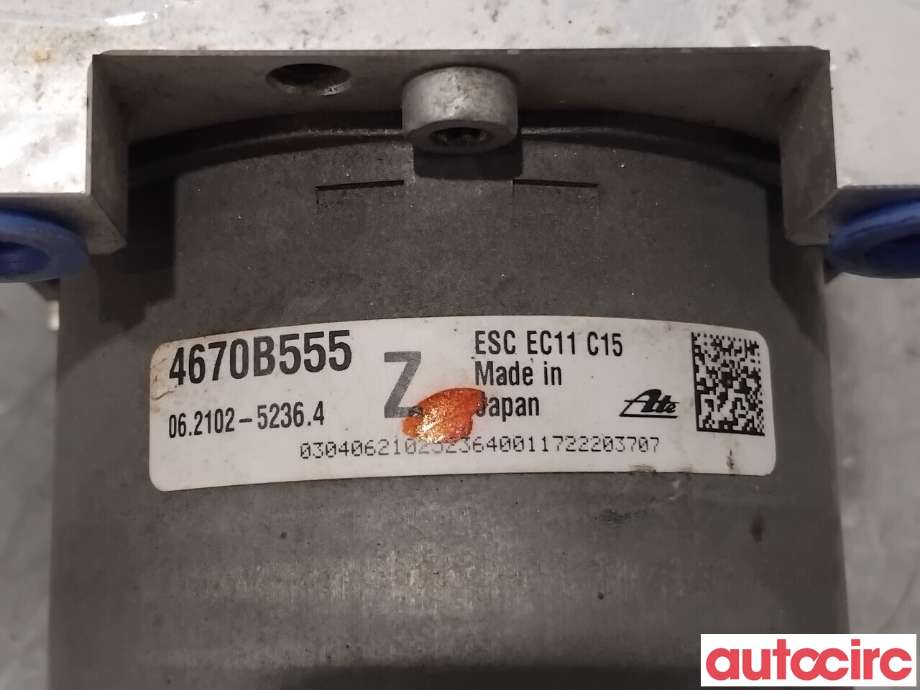 ABS sentral til Mitsubishi Outlander 2015-->> (Type III, Fase 2)  (MITSUBISHI|4670B702|062109-83973|4670B555)