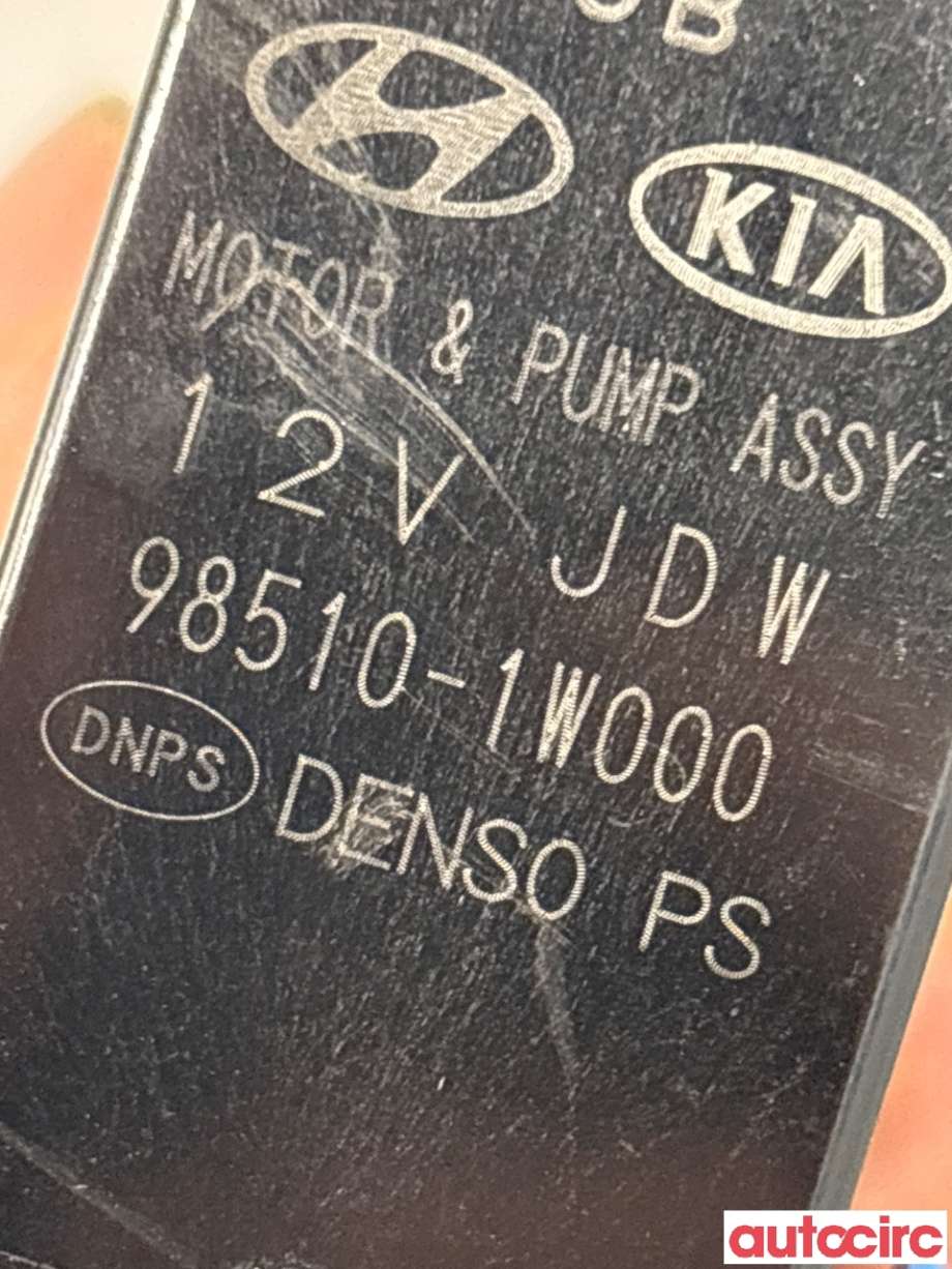 Spylerpumpe foran til Kia Cee
