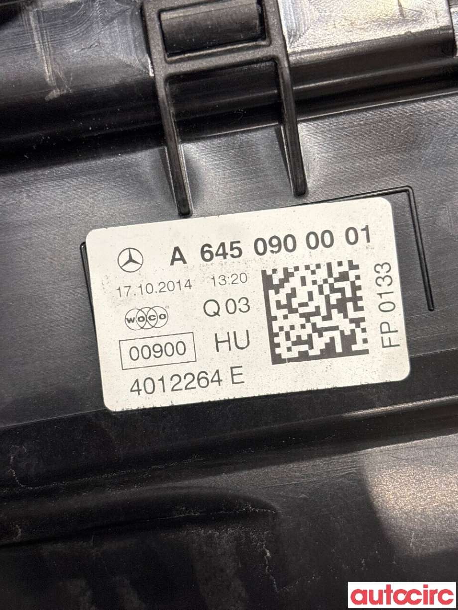 Luftfilterboks til Mercedes GLA 2014-2020 (X156) (X156) (MERCEDES|A6450900001)