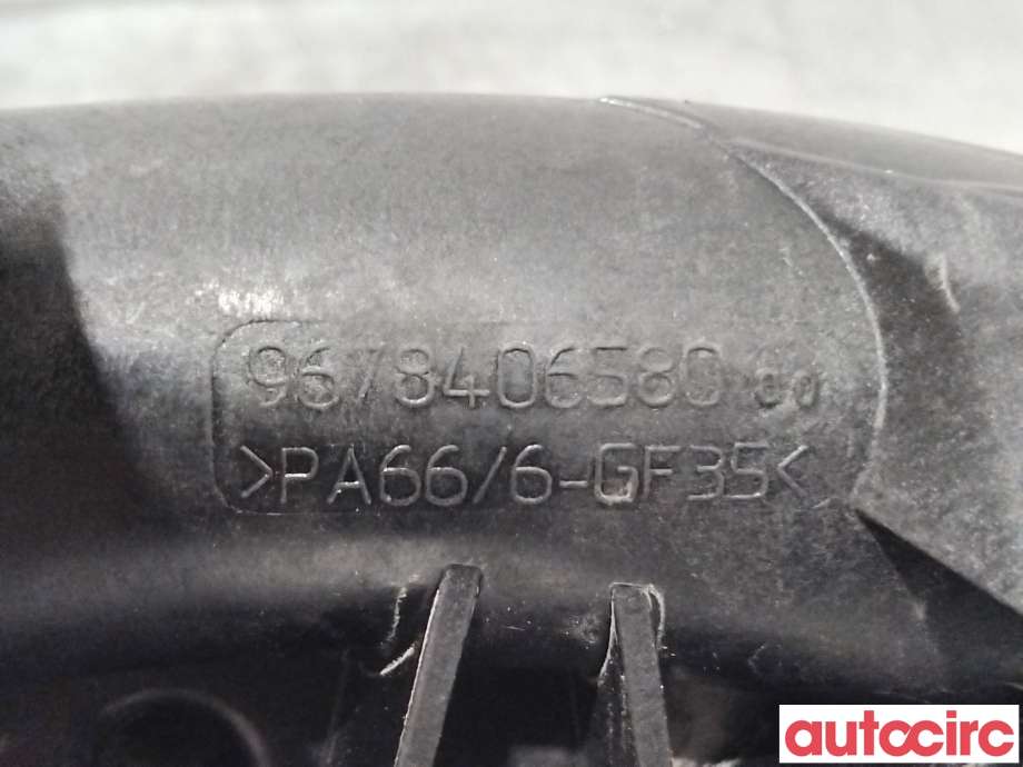 Turbo rør til Peugeot 508 2011-2014 (Type I, Fase 1)  (PEUGEOT|9678406580|)