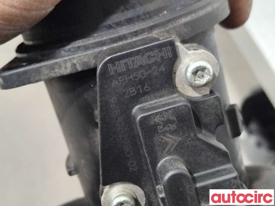 Luftmengde/luftmassemåler til Peugeot 508 2011-2014 (Type I, Fase 1)  (PEUGEOT|1920RA|AFH50-24|9683282980)