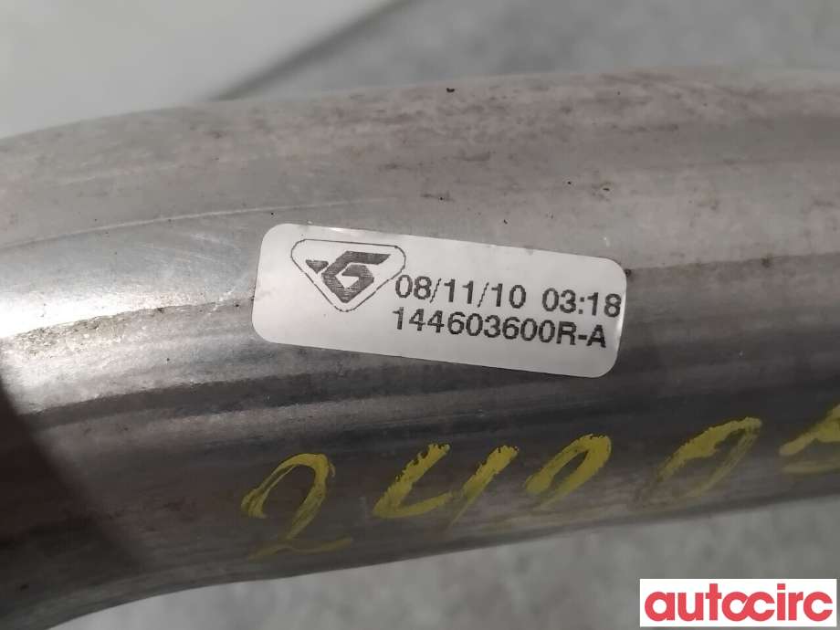 Turbo rør til Renault Megane 2009-2016 Type III (RENAULT|144602487R||144603600R)