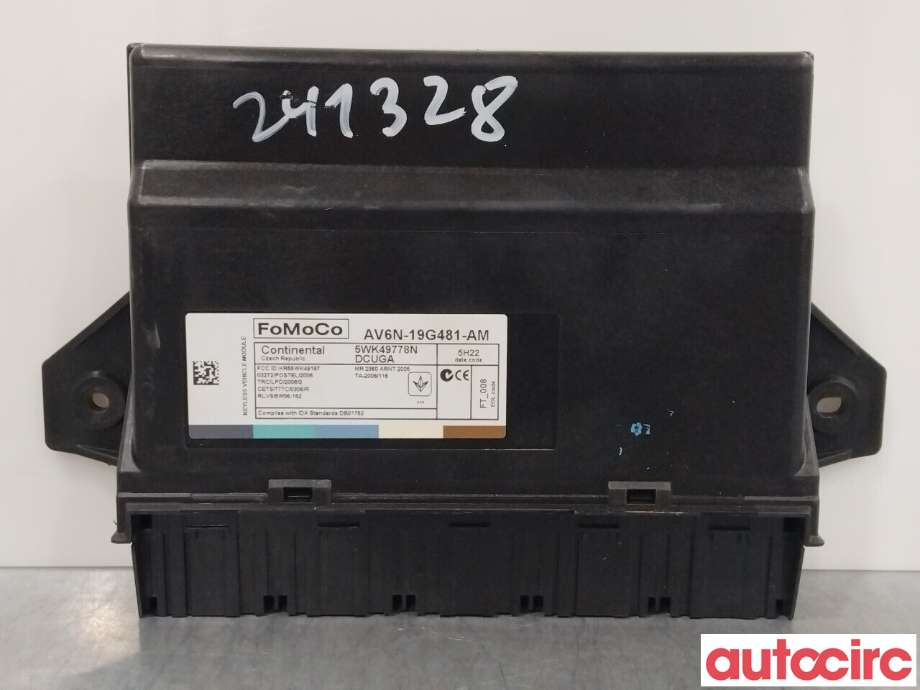 Styreenhet nøkkelfri/keyless til Ford Kuga 2013-2019 (FORD|1829420|AV6N-19G481-AM)