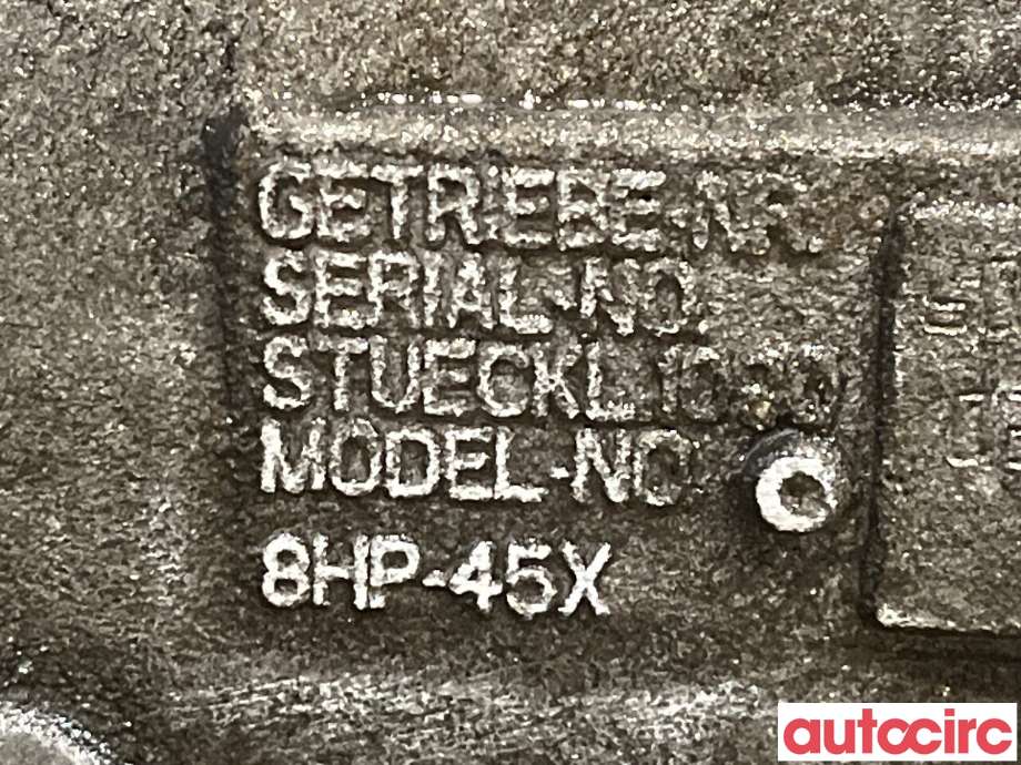 Girkasse automat til BMW X3 2010-2017 (F25) (F25) (BMW|24008614198|GA8HP45X)