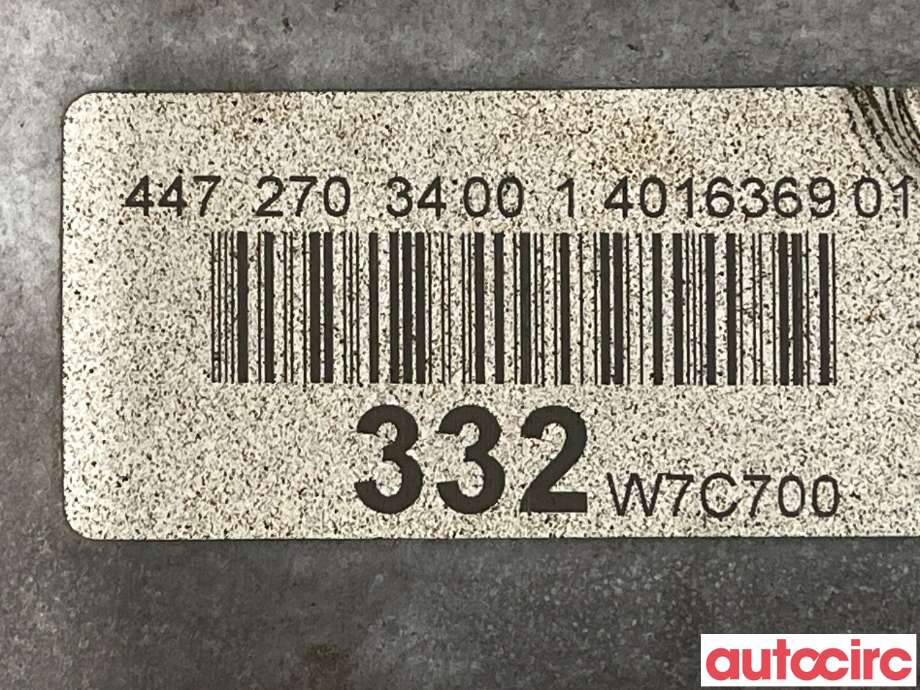 Girkasse automat til Mercedes Vito 2014-->> (W447) (W447) (MERCEDES|A4472703800|OM722908)