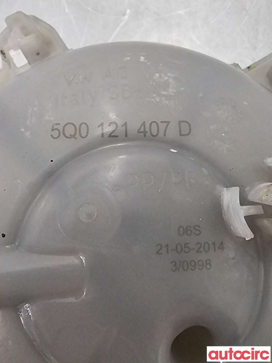 Ekspansjonstank til VW Golf VII 2012-2017 (Fase 1)  (VOLKSWAGEN|5Q0121407AA|5Q0121407D)