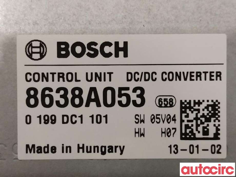 Styreenhet diverse til Peugeot 4008 2012-2017  (PEUGEOT|1608255980|8638A053)
