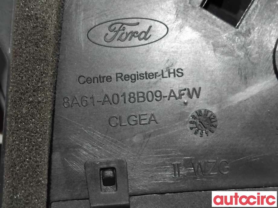 Dashbord friskluftdyse til Ford Fiesta 2013-2017 (Type VI, Fase 2)  (FORD|1815701||8A61-A018B09-AFW)