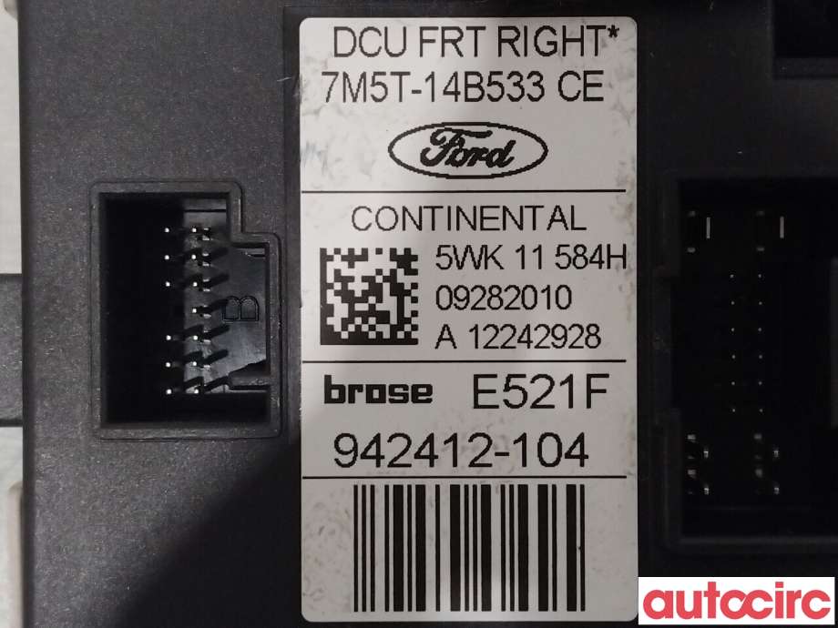 Ruteheis høyre foran til Ford Kuga 2008-2012 (Type I)  (FORD|1767044|7M5T-14B533-CE)