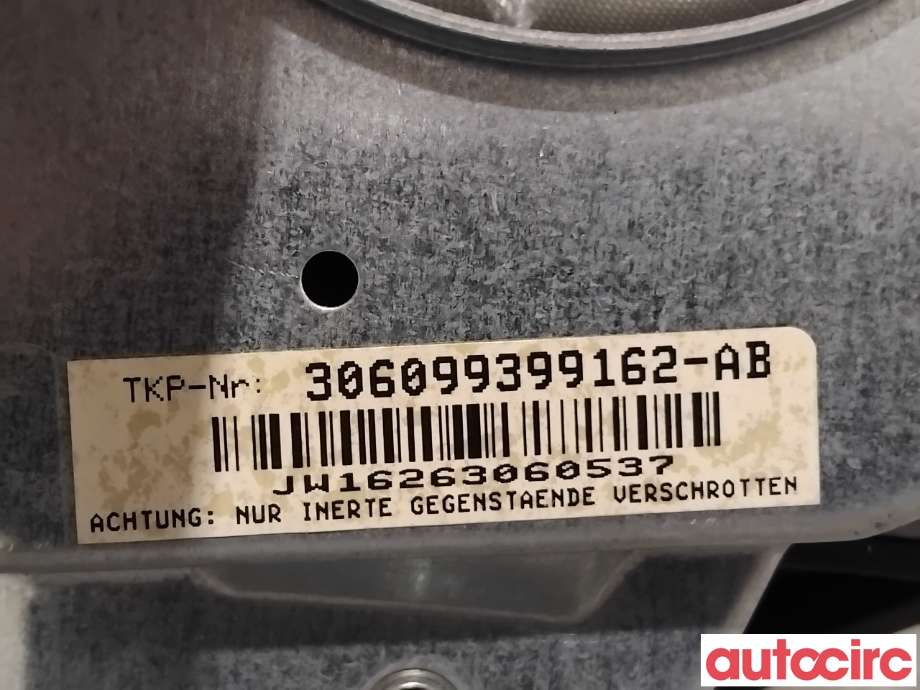 Airbag rattpute til Mercedes E-Klasse 2006-2009 (Fase 2) (W211) (W211) (MERCEDES|A2198601502|306099399162-AB|2198601502)