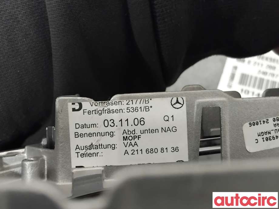 Diverse deler til Mercedes E-Klasse 2006-2009 (Fase 2) (W211) (W211) (MERCEDES|A2116808136|)