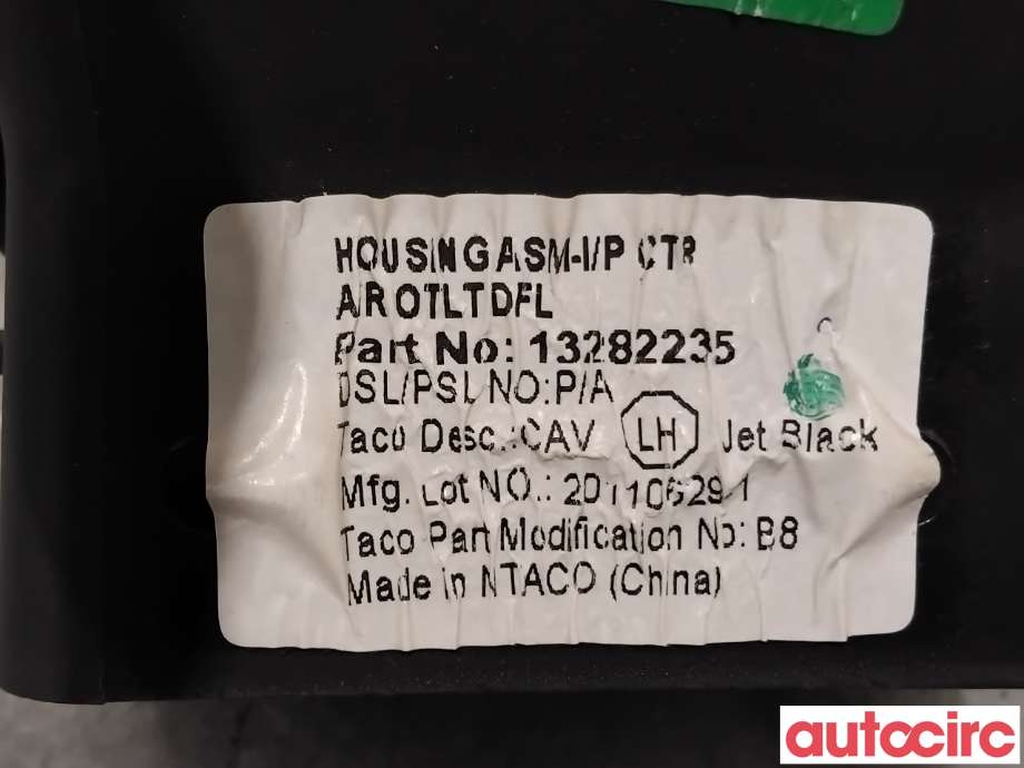 Dashbord friskluftdyse til Opel Insignia A 2009-2014  (OPEL|13282235|)