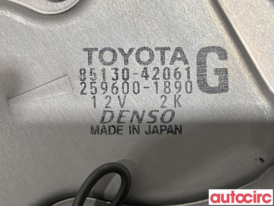 Viskermotor bakrute til Toyota RAV4 2006-2009 (Type III, Fase 1)  (TOYOTA|8513042061|259600-1890|85130-42061)