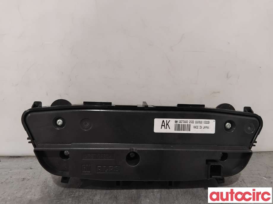 Varmeapparat betjening til Opel Insignia A 2009-2014  (OPEL|13273102|)