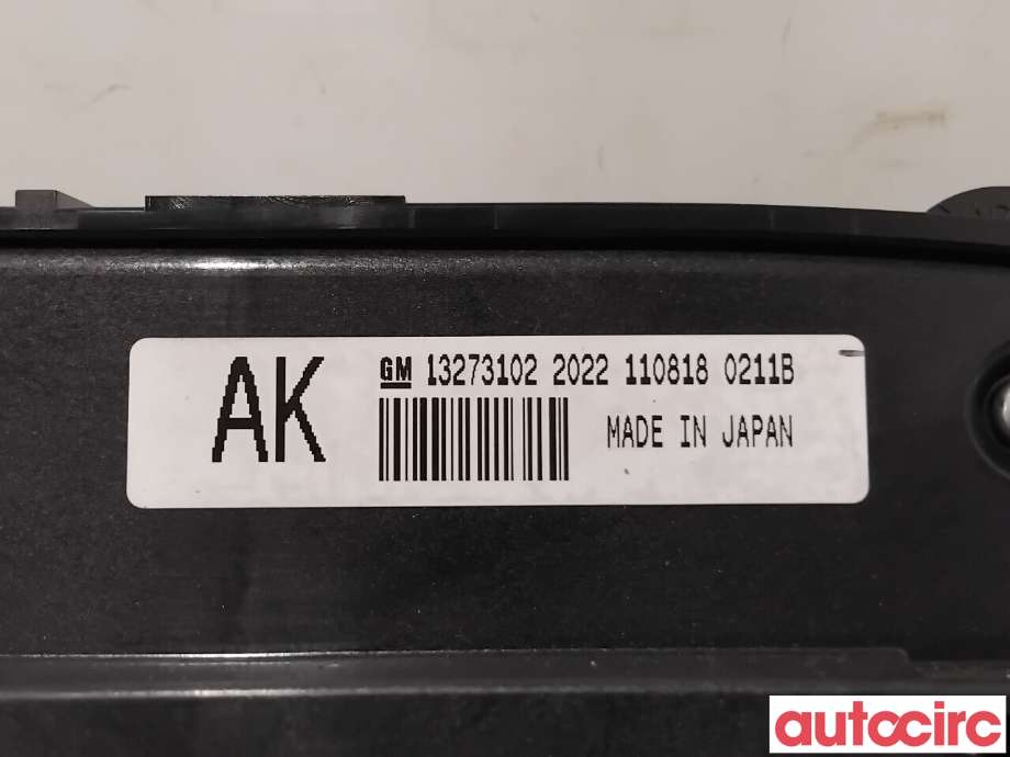 Varmeapparat betjening til Opel Insignia A 2009-2014  (OPEL|13273102|)