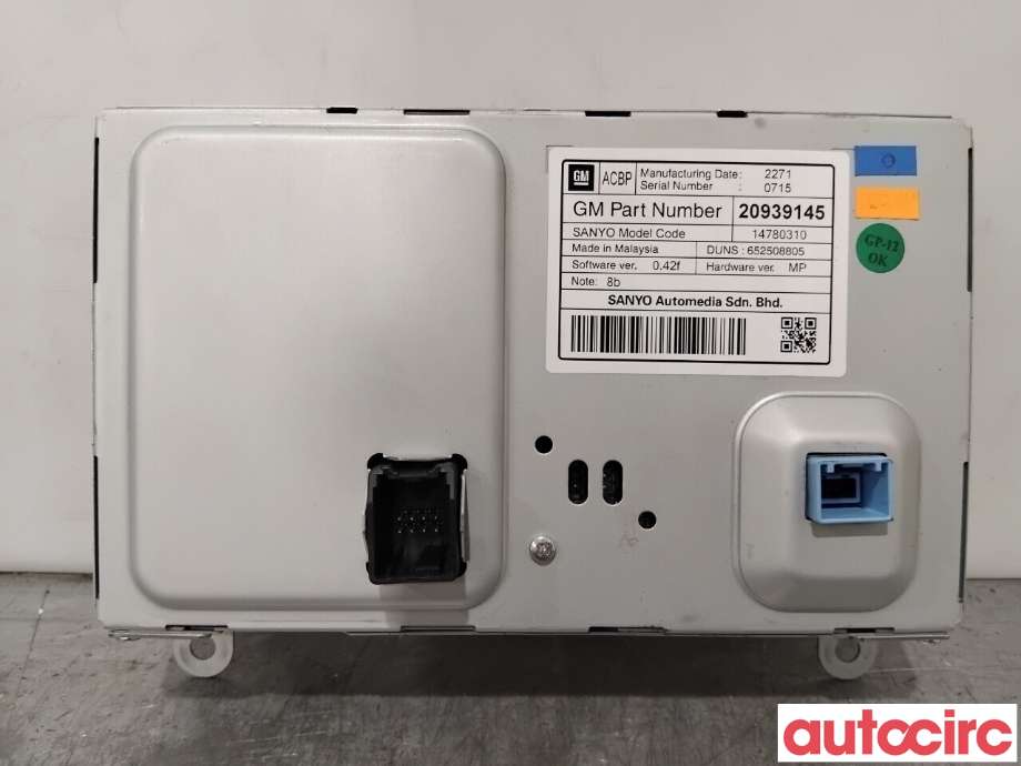 Instrument kjørecomputer til Opel Insignia A 2009-2014 (OPEL|23420472|652508805|84117467)