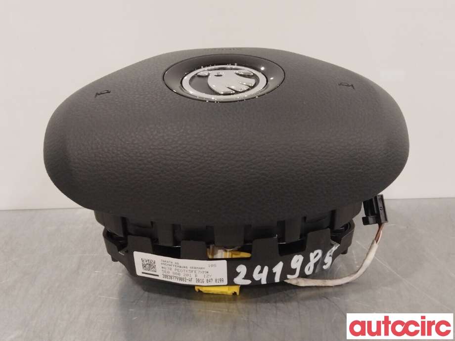 Airbag rattpute til Škoda Octavia 2013-2016 (Type III, Fase 1)  (SKODA|5E0880201B||6V0880201AF)