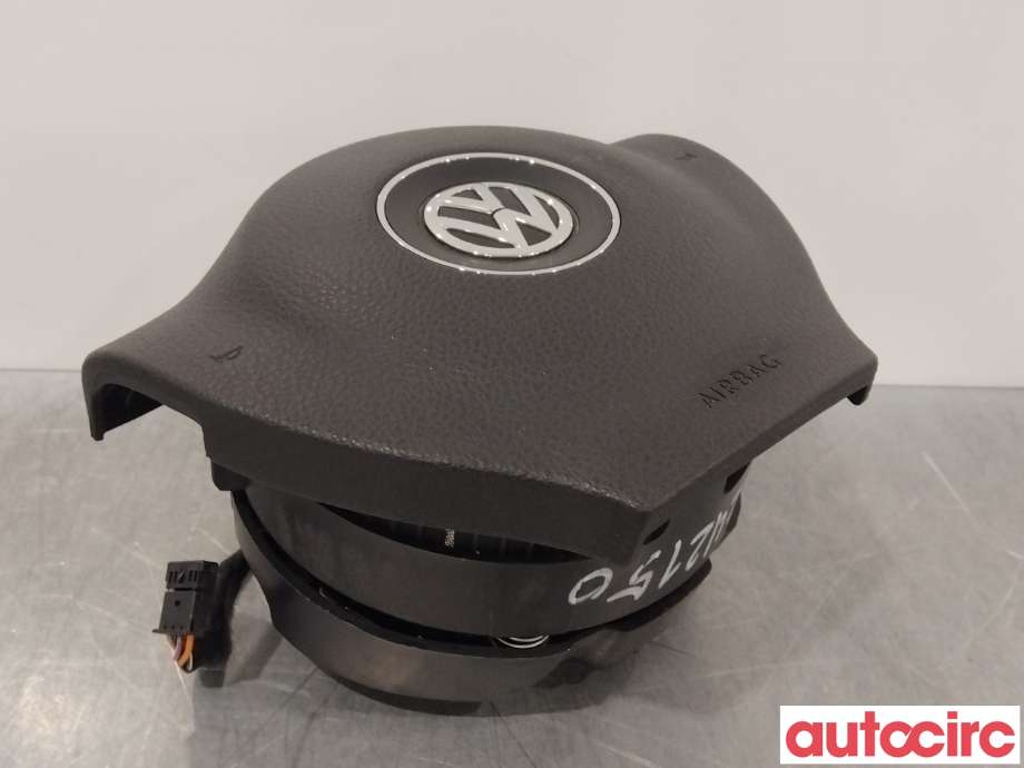 Airbag rattpute til VW Transporter / Caravelle 2009-2015 (Fase 2) (T5) (T5) (VOLKSWAGEN|7E0880201K|7E0880201J)