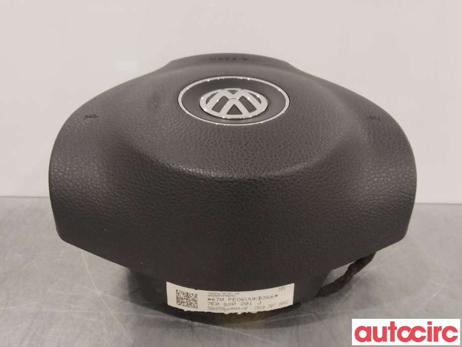 Airbag rattpute til VW Transporter / Caravelle 2009-2015 (Fase 2) (T5) (T5) (VOLKSWAGEN|7E0880201K|7E0880201J)