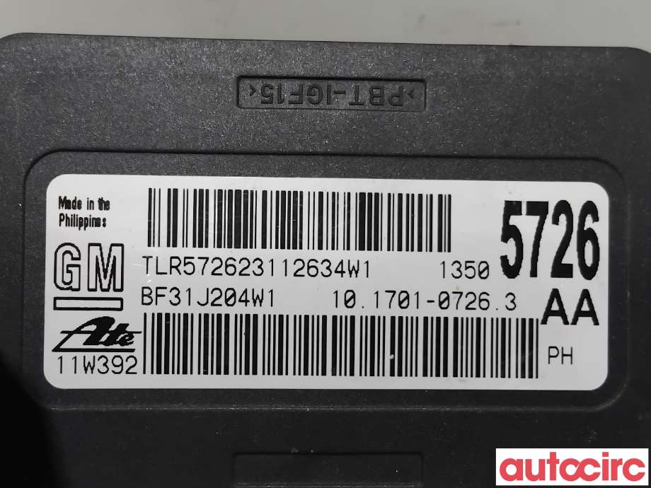 Sensor akselerasjonssensor/ESP DUO til Opel Insignia A 2009-2014  (OPEL|13581120|101701-07263|13514501)