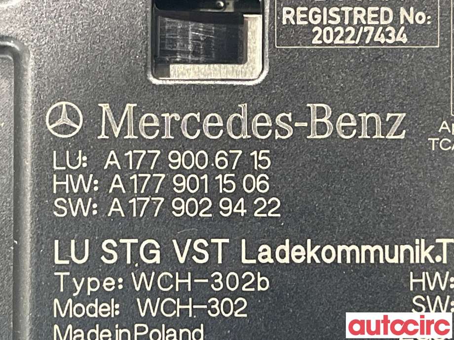 Diverse deler til Mercedes EQA 2021-->> (MERCEDES|A1779006715)