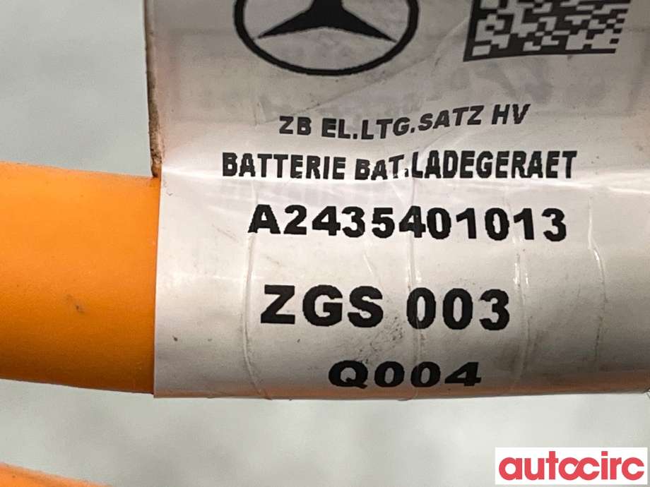 Kabel høy volt (HV) hybrid til Mercedes EQA 2021-->> (MERCEDES|A2435401013|)