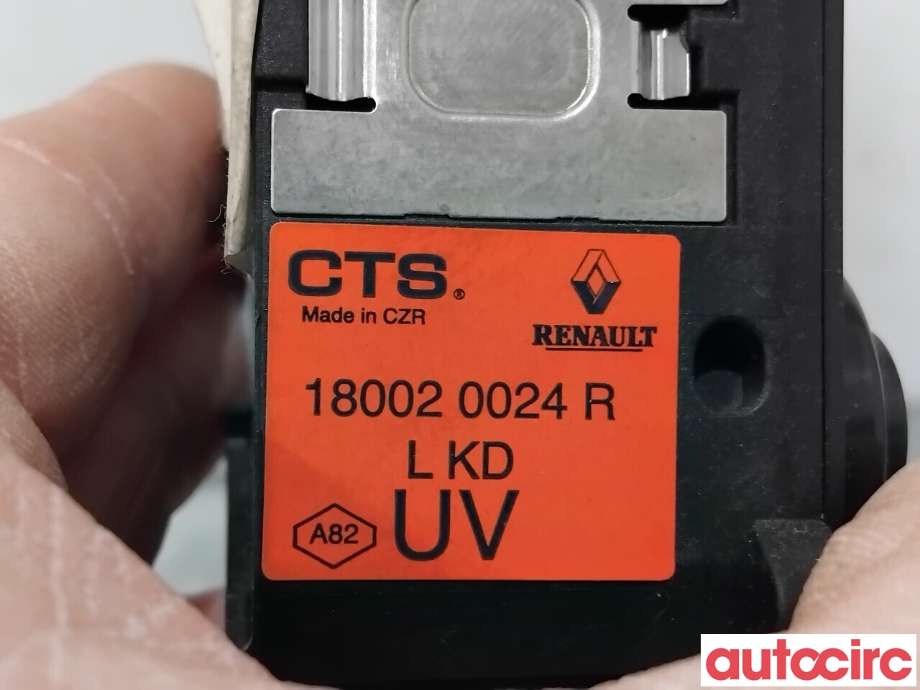 Pedal gass til Renault Scenic 2009-2016 (Type III)  (RENAULT|180026451R||180020024R)