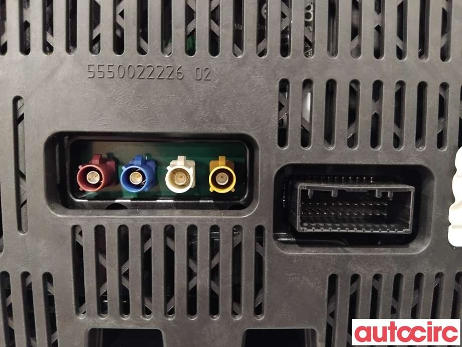 Instrumentpanel til Renault Scenic 2009-2016 (Type III)  (RENAULT|248100072R|)