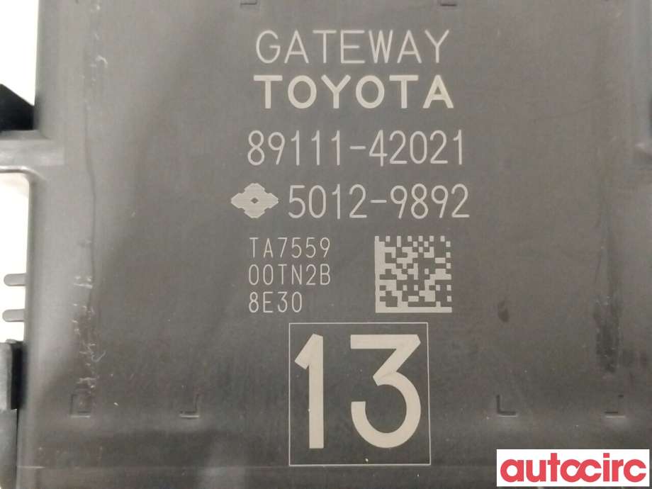 Diverse deler til Toyota RAV4 2016-2019 (Type IV, Fase 2) (TOYOTA|8911142021)