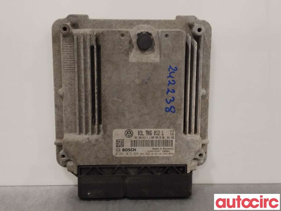 Styreenhet motor til VW Crafter, 2011-2016 (Type I, Fase 2)  (VOLKSWAGEN|03L906012L)