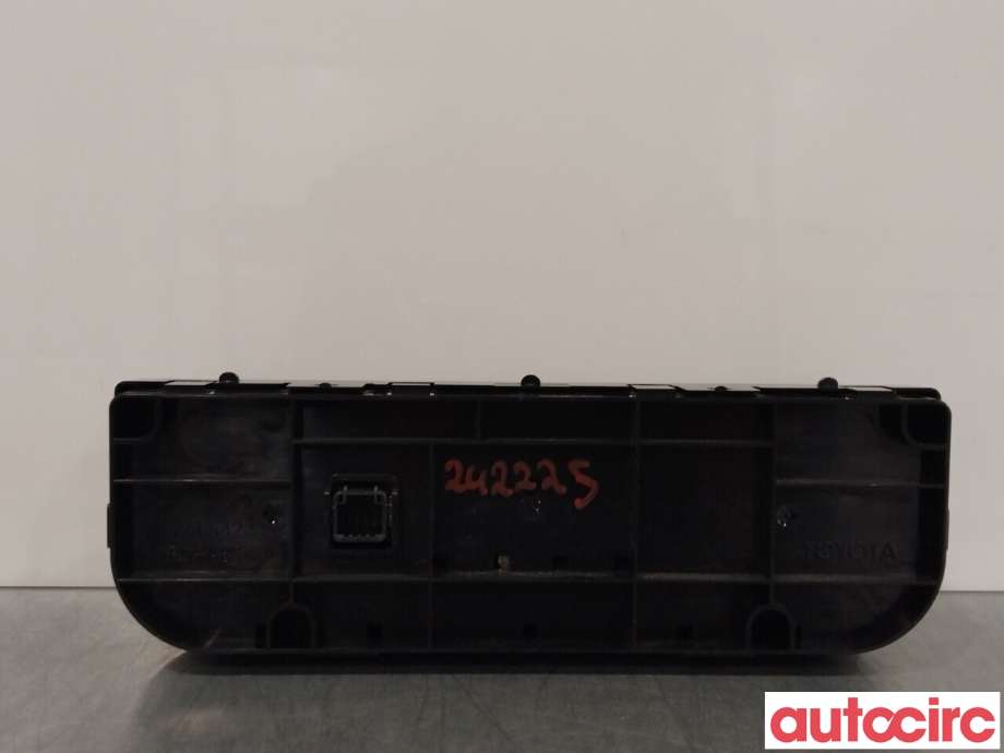 Varmeapparat betjening til Toyota Auris 2013-2015 (Type II, Fase 1)  (TOYOTA|5590002460B0|5590002460)