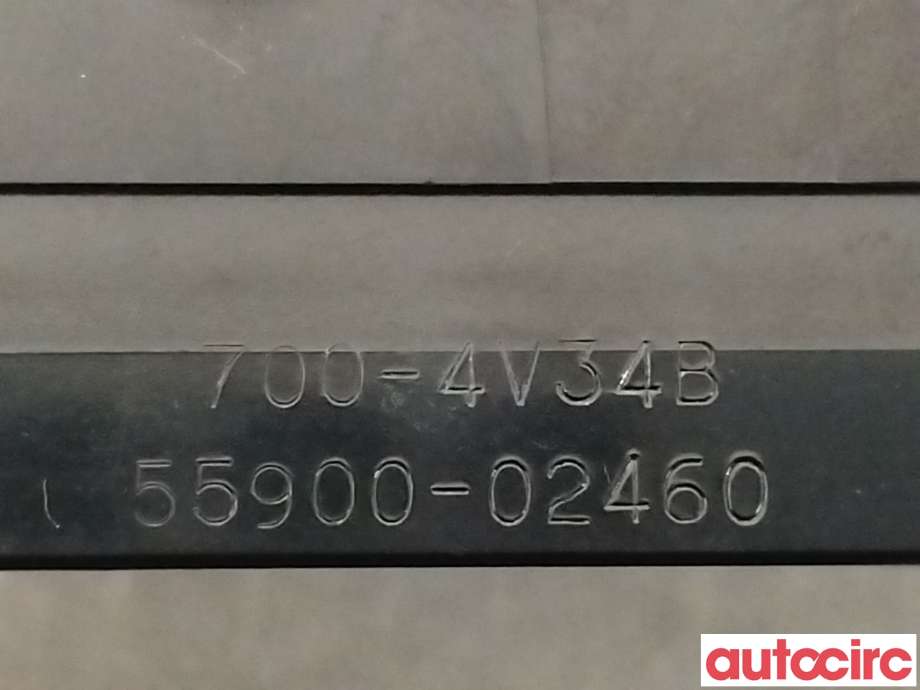 Varmeapparat betjening til Toyota Auris 2013-2015 (Type II, Fase 1)  (TOYOTA|5590002460B0|5590002460)
