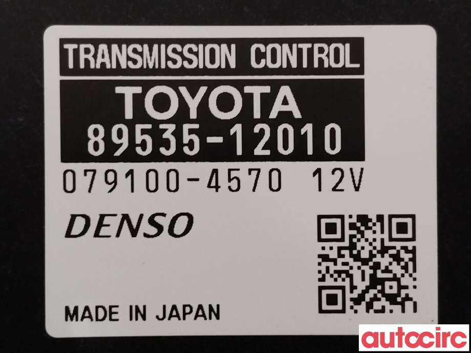 Styreenhet girkasse til Toyota Auris 2013-2015 (Type II, Fase 1)  (TOYOTA|8953512010||89535-12010)