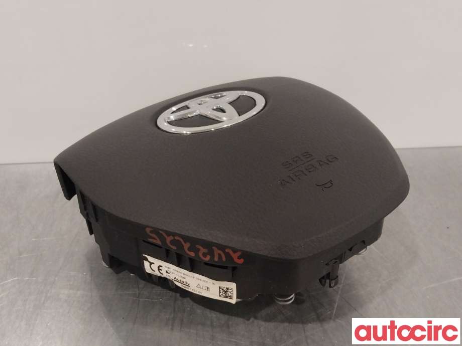 Airbag rattpute til Toyota Auris 2013-2015 (Type II, Fase 1) (TOYOTA|4513002450C0)