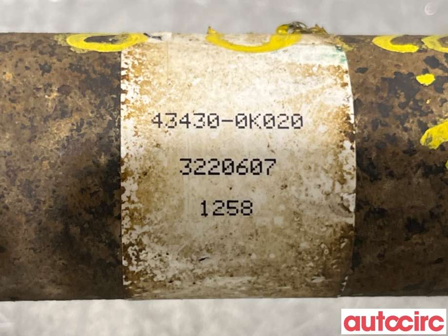 Drivaksel venstre foran til Toyota Hilux 2006-2011  (TOYOTA|434300K020||434300K022)